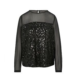 Velvet Sequin Top NWOT